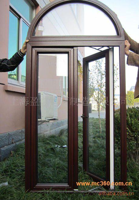 供应铝合金窗,塑钢窗,固定窗,异形窗,弧形窗,平开-上海盈益门窗制造